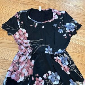 Pinkblush Floral Small Maternity Dress EUC
